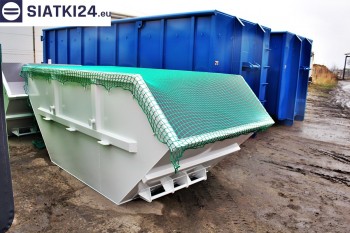 Siatki Łańcut - Siatka przykrywająca na kontener - zabezpieczenie przewożonych ładunków dla terenów Łańcuta